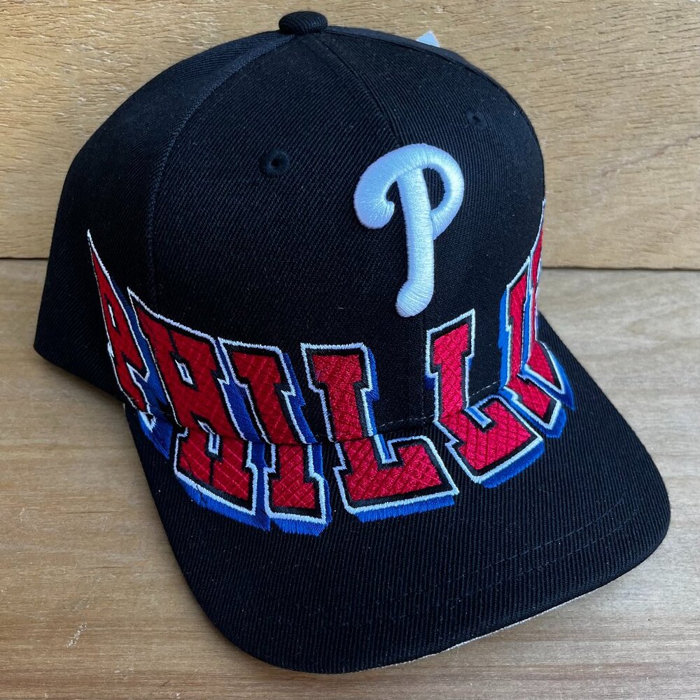 MITCHELL & NESS MLB PHILADELPHIA PHILLIES OVER UNDER SNAPBACK HAT NEW
